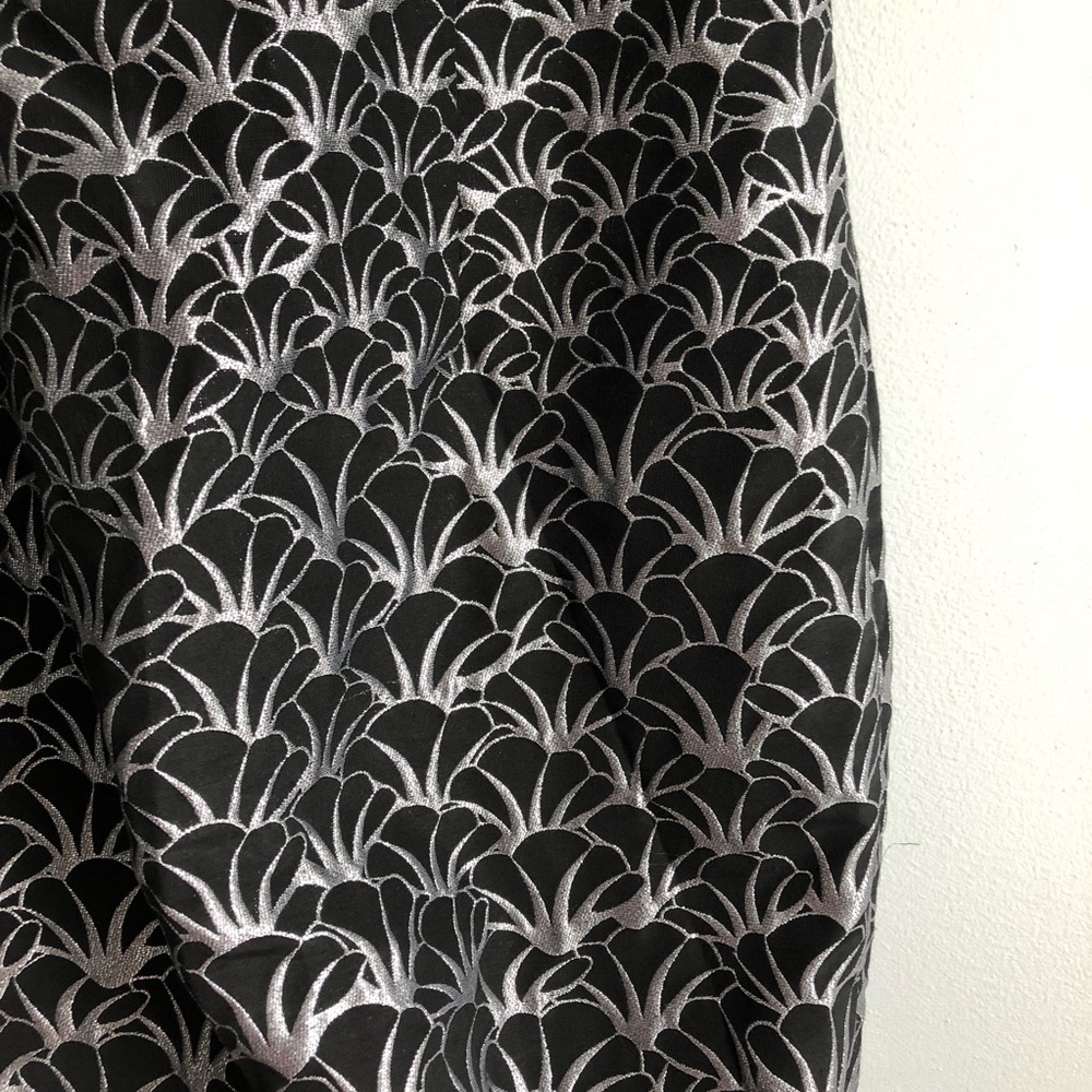 H&M Cocktail Pencil Dress Black and Silver - Picture 4 of 8